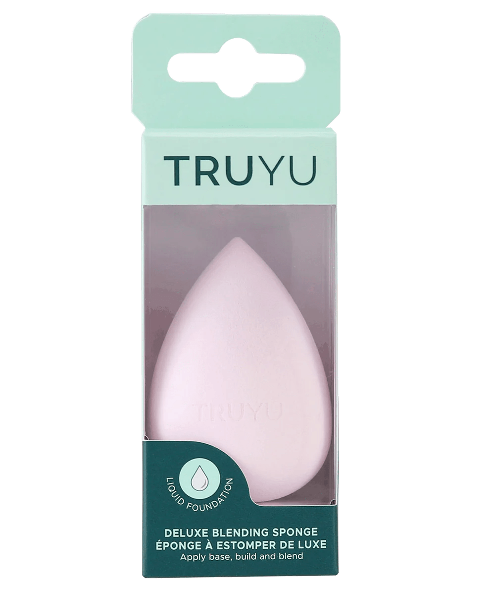 Esponja DELUXE Para Difuminar Base de Maquillaje TRUYU - Saldos A Huevo